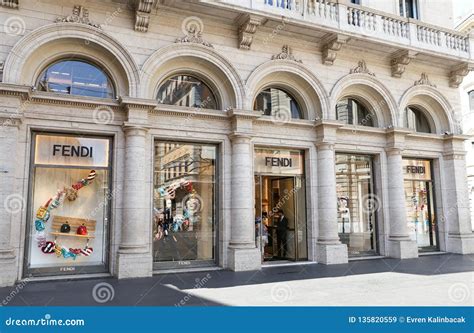 Fendi store in rome